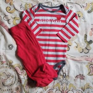Child of Mine Matching Outfit Size 6 to 9 Mnths